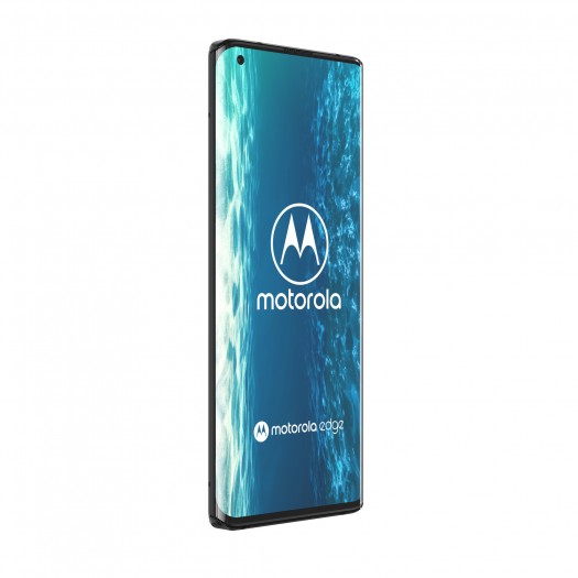 Auf dem Display-Rand lassen sich Streichgesten ausführen. (Bild: Motorola)